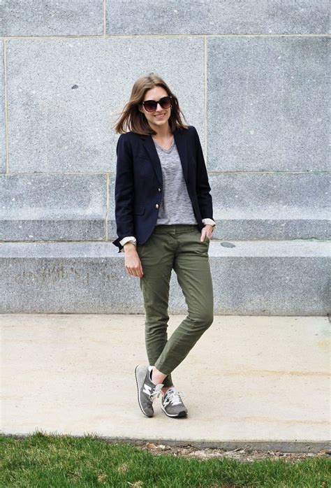 green sneakers outfit.